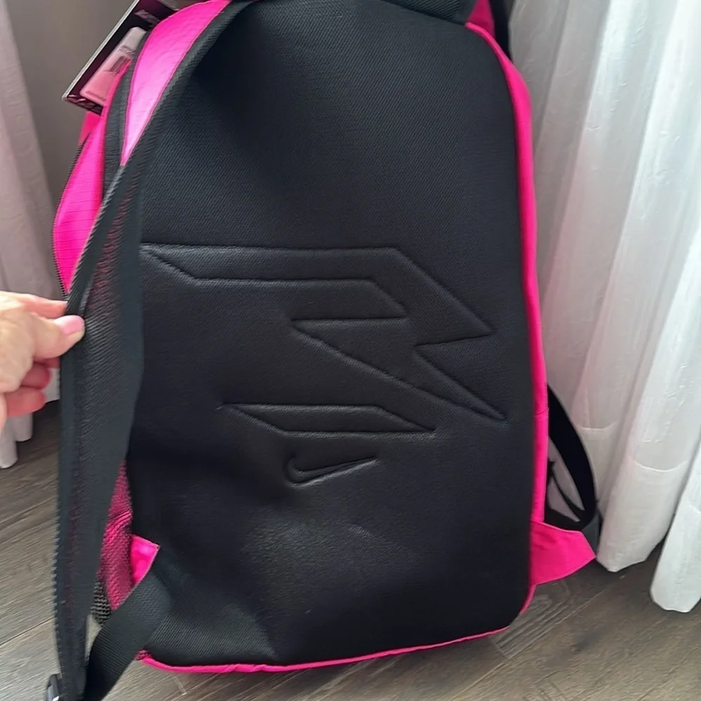 Nike Pink Prime Backpack,Large,3 compartment w/15” padded laptop slot and more